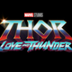 Thor Love and Thunder logo